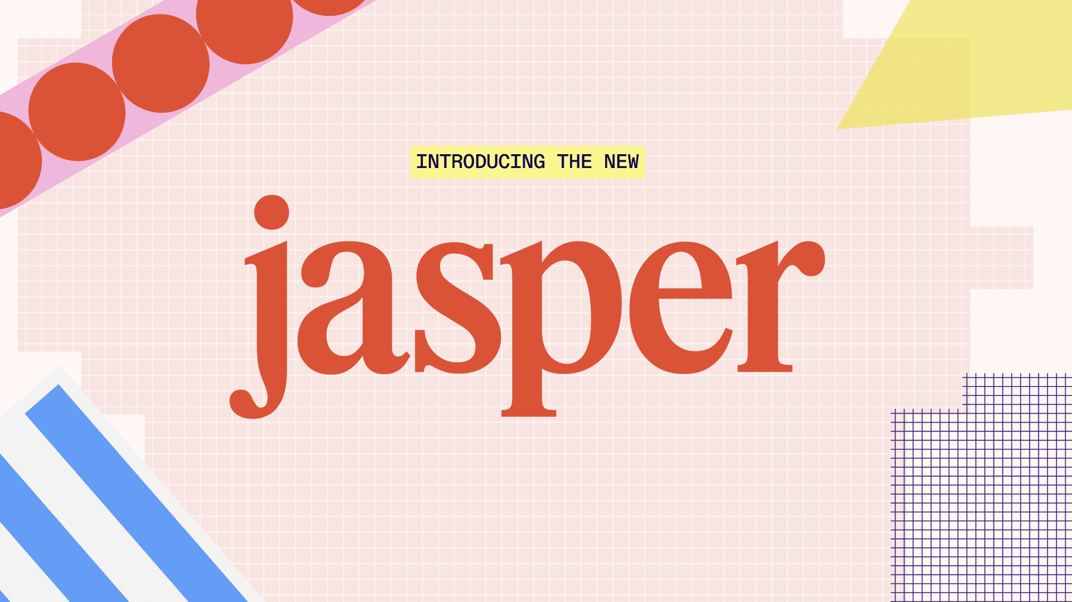 Jasper homepage, an AI content platform built for marketing teams and brand-voice settings
